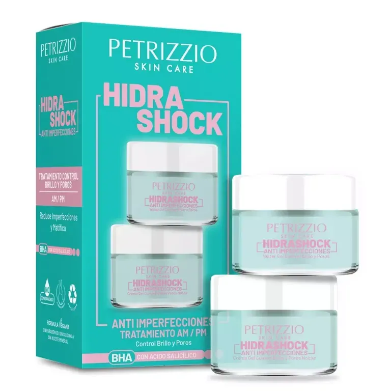 PETRIZZIO CREMA HIDRA SHOCK ANTI IMPERFECCIONES DIA + NOCHE