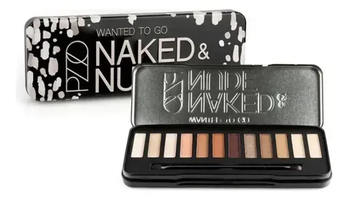 PETRIZZIO PALETA DE SOMBRAS WANTED TO GO NAKED & NUDE N 20