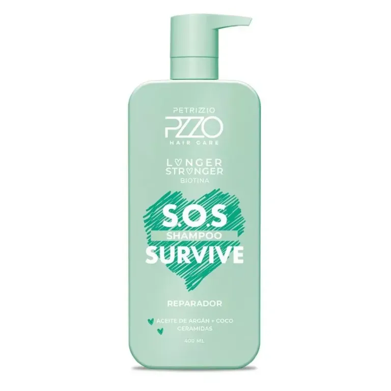 PETRIZZIO SHAMPOO REPARADOR SOS SURVIVE X 400 ML