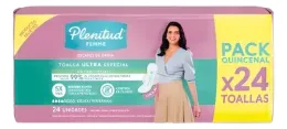 PLENITUD FEMME TOALLA ULTRA X 24