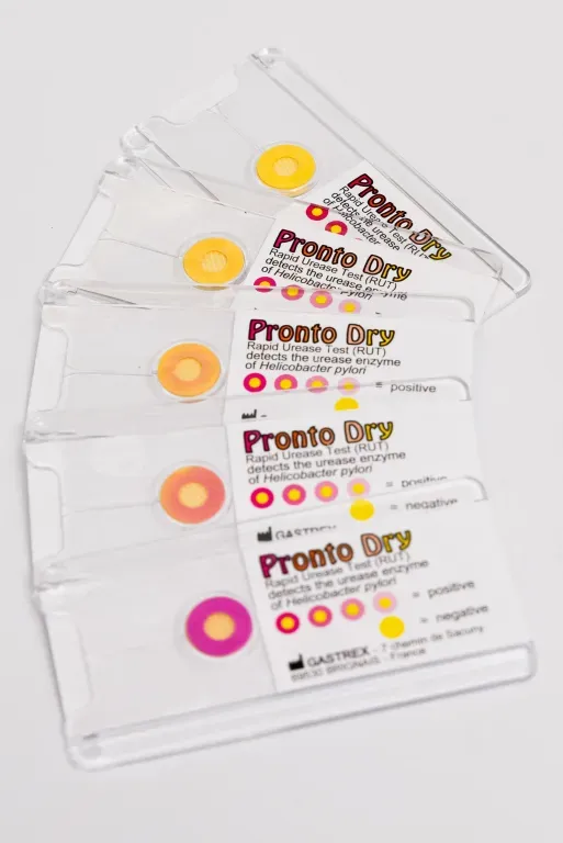 PRONTO DRY TEST DE UREASA HELICOBACTER X 10 UND