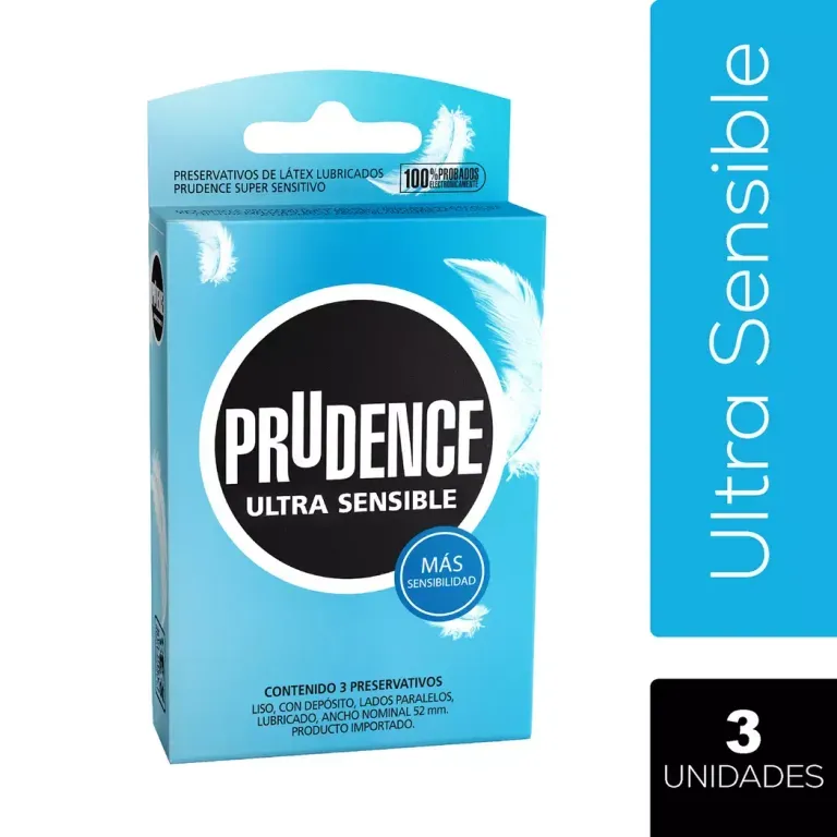PRUDENCE PRESER ULTRA SENSIBLE X 3 UND (DM)