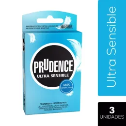 PRUDENCE PRESER ULTRA SENSIBLE X 3 UND (DM)