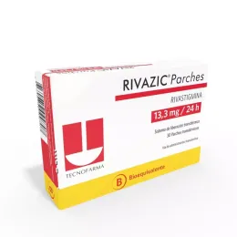 RIVAZIC PARCHES 13,3MG/24H X 30