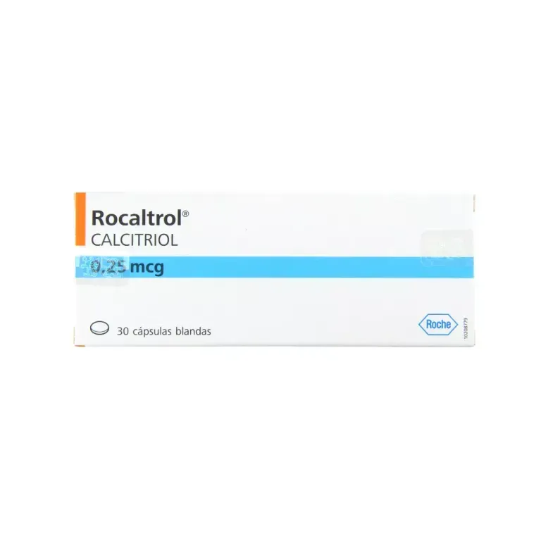 ROCALTROL 0,25 MCG X 30 CÁPSULAS