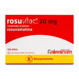 ROSUVITAE 20 MG X 28 COMPRIMIDOS