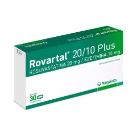 ROVARTAL PLUS 10/20 MG X 30 COMPRIMIDOS
