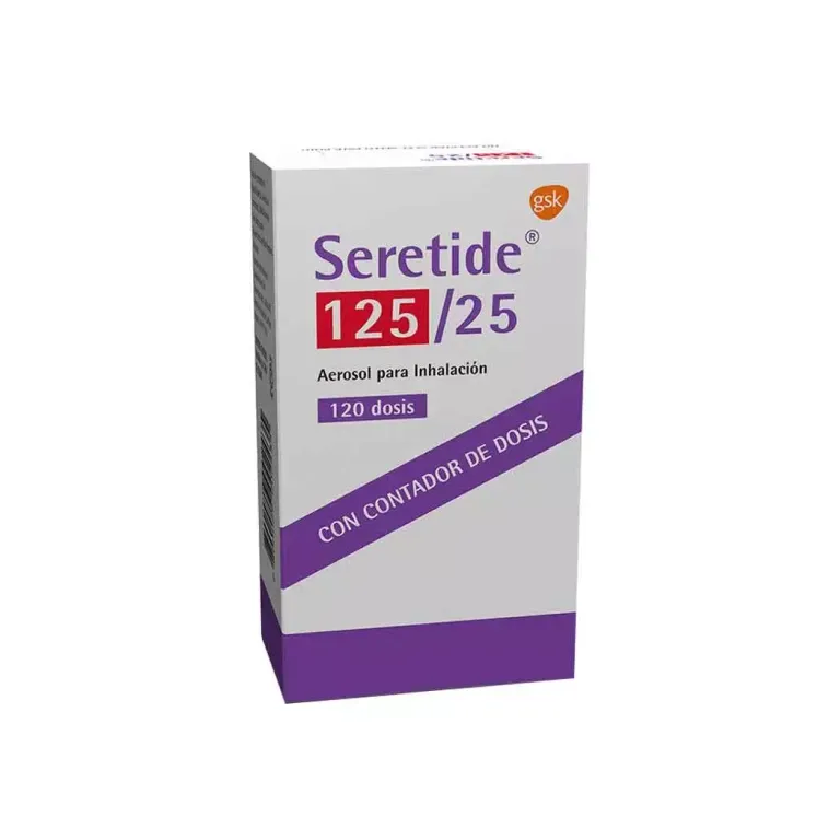 SALMETEROL INHALADOR 25 MCG X 120 DOSIS