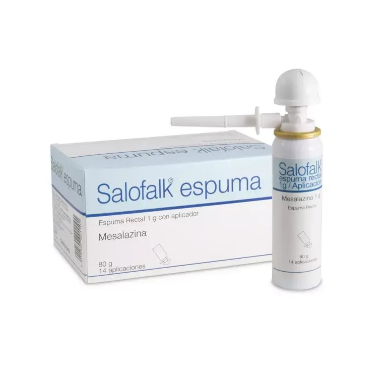 SALOFALK ESPUMA RECTAL 1 GR X 14 APLICACIONES