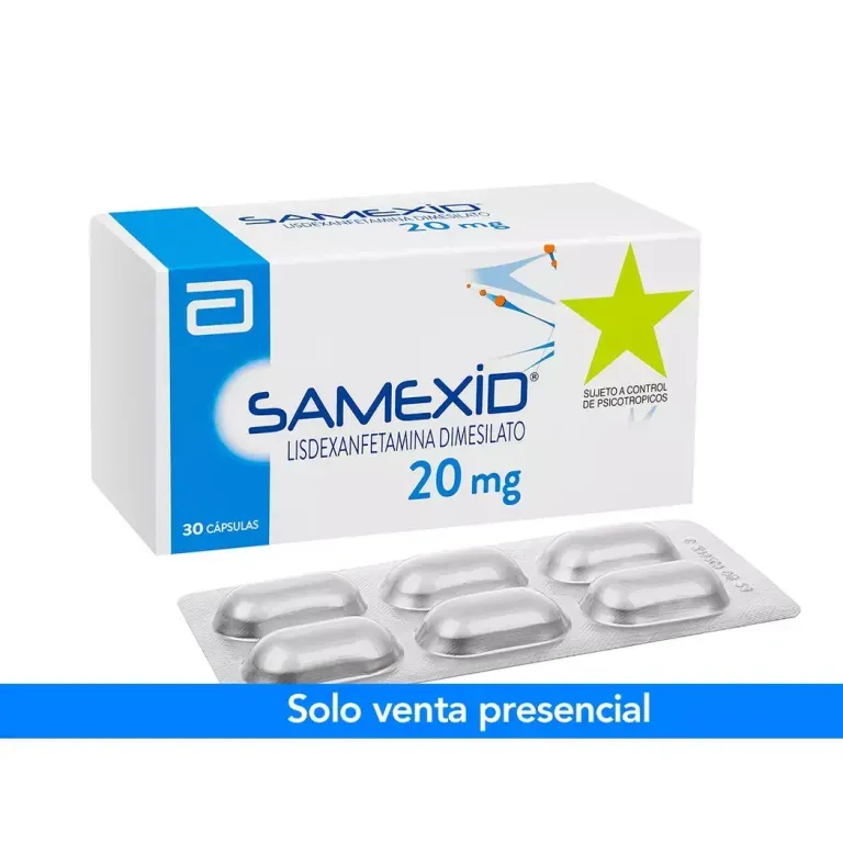 SAMEXID 20 MG X 30 CÁPSULAS
