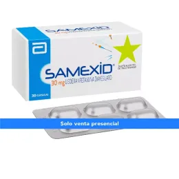 SAMEXID 30 MG X 30 CÁPSULAS