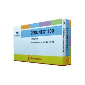 SERONEX COM 100 MG X 30