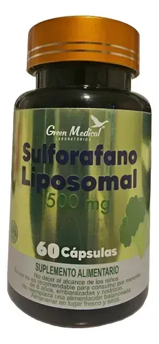 SULFORANO LIPOSOMAL 500 MG CAP X 60 GREEN MEDICAL