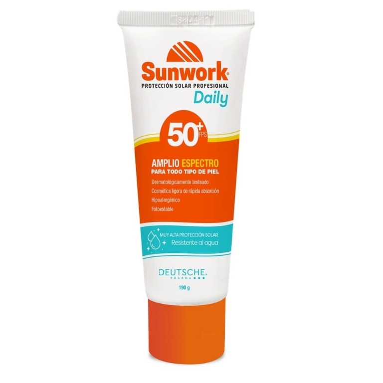 SUNWORK DAILY FPS50+ X 190 GR