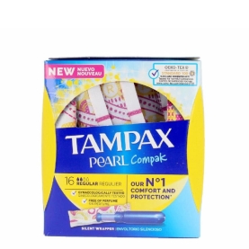 TAMPAX PEARL REGULAR X 16 UND