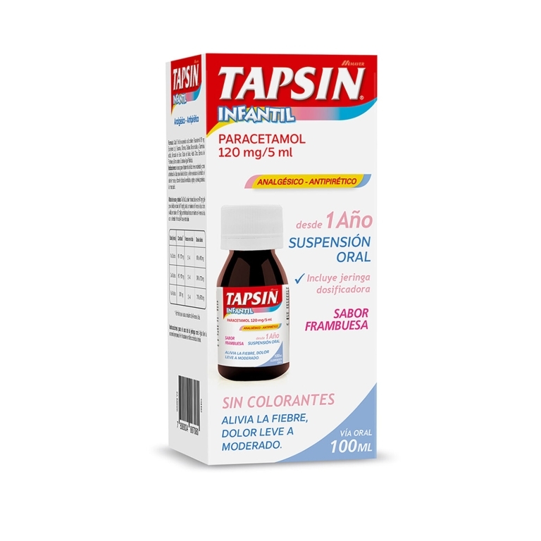 TAPSIN INFANTIL 120/5ML X 100 ML JARABE