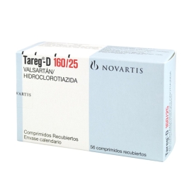 TAREG-D COM 80/12,5 MG X 56