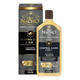 TIO NACHO ACON CASPA PROPOLEO 2 EN 1 X 415 ML