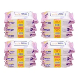 TOALLAS HUMEDAS TROPICAL CON ACEITE EMU X 100 UND X 3