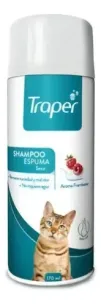 TRAPER SHAMPOO ESPUMA SECA GATO X 170 ML