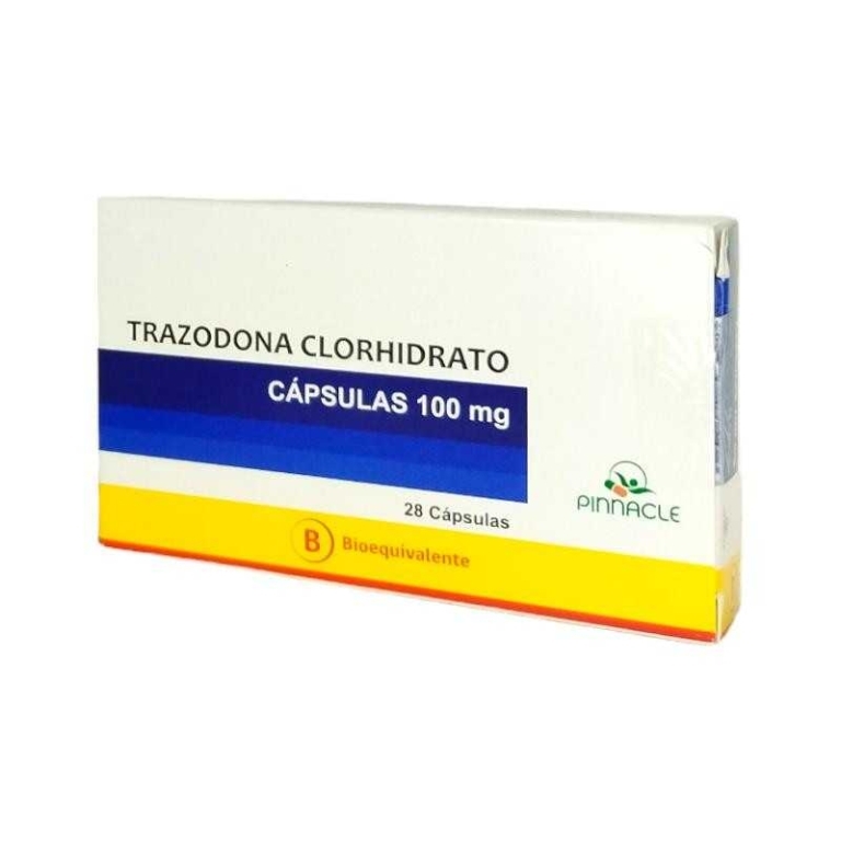 TRAZODONA 100 MG X 28 CÁPSULAS