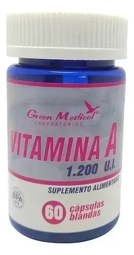 VITAMINA A CAP X 60 GREEN MEDICAL