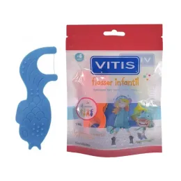 VITIS FLOSSER APLICADOR HILO KIDS X 16 UND