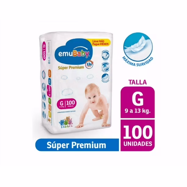 EMUBABY PANAL SUPER PREM G 100 UND