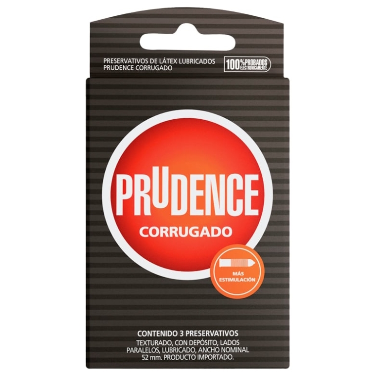 PRUDENCE PRESER CORRUGADO X 3 UND (DM)