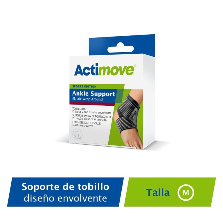 ACTIMOVE SPORT SOPORTE PARA RODILLA NEGRO M X 1 (DM)