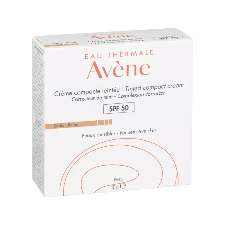 AVENE COMPACTO COLOREADO SPF 50 SABLE X 10 GR