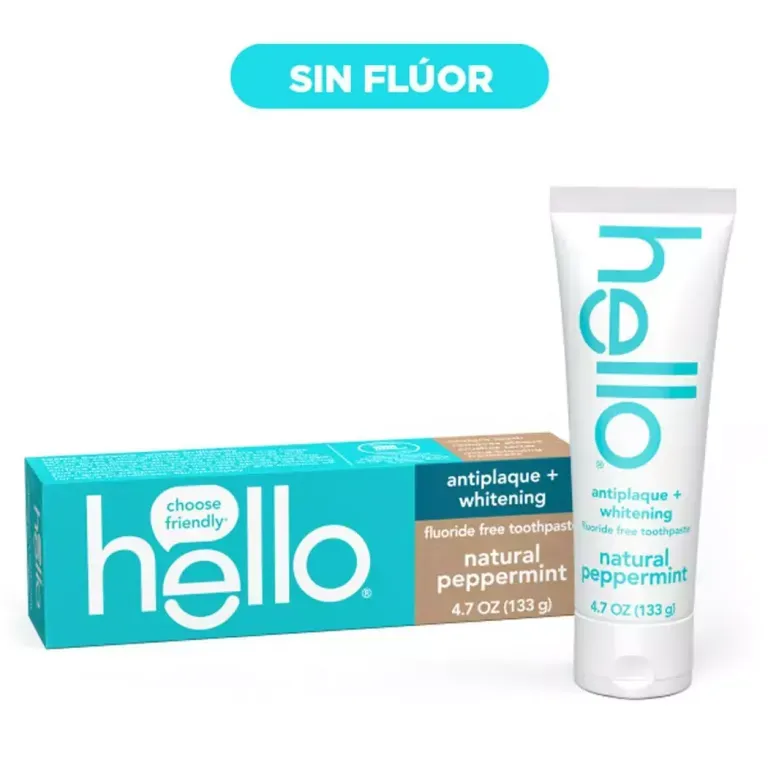 HELLO CRE BLANQUEAMIENTO NATURAL FLUOR X 133 GR