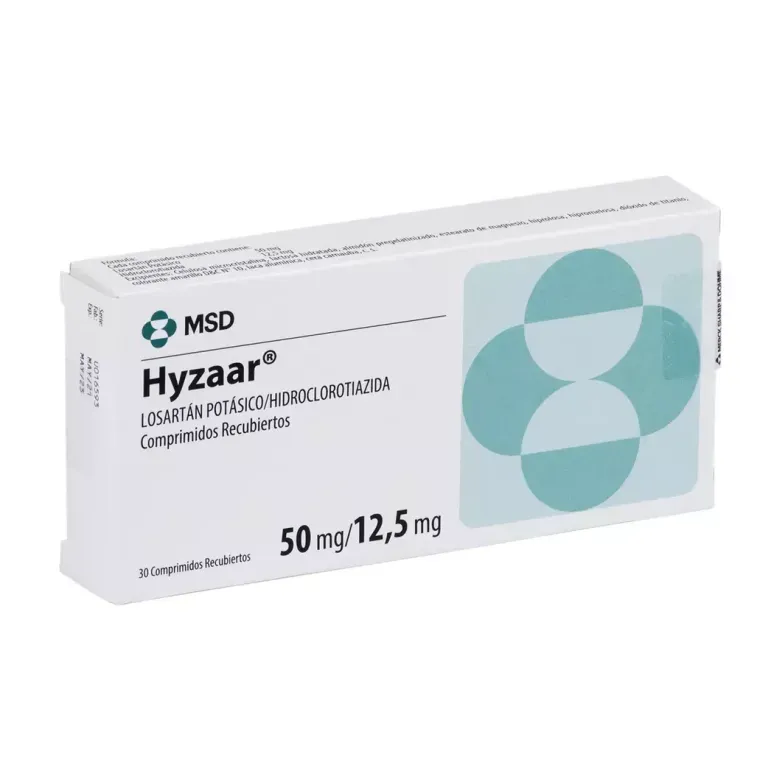 HYZAAR 50/12,5 MG X 30 COMPRIMIDOS