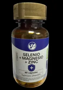 SELENIO + MAGNESIO + ZINC X 60 CÁPSULAS