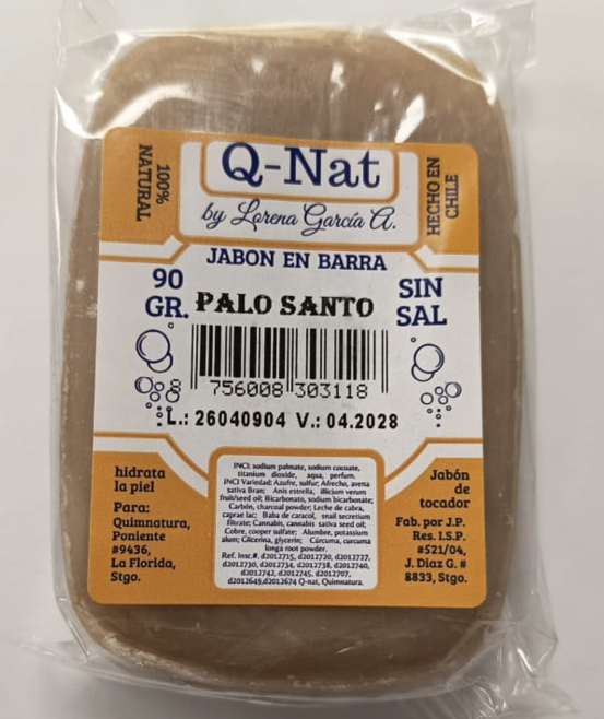 JABON PALO SANTO 90 G QUIMNATURA