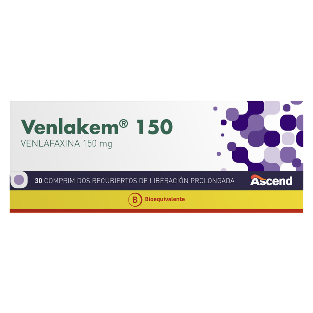 Venlakem  150 mg X 30...