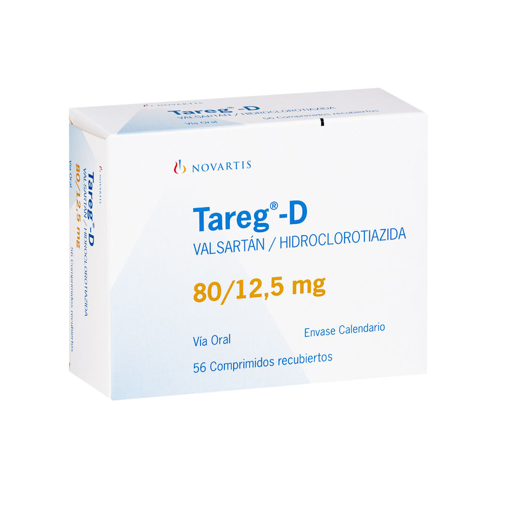 TAREG-D 80/12,5 MG X 56...