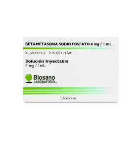 BETAMETASONA 4MG/ML INYECTABLE