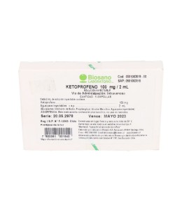 KETOPROFENO 100 MG/ML INYECTABLE