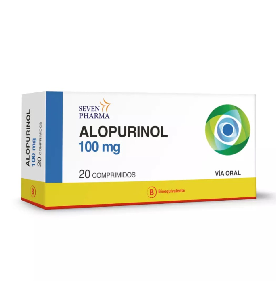 ALOPURINOL 100 MG X 20 COMPRIMIDOS