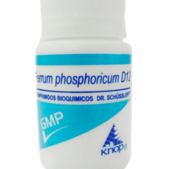 Ferrum phosphoricm D12 comprimidos bioquímicos