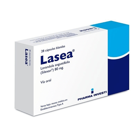 LASEA  80 MG X 28  CAPSULAS (ACEITE LAVANDA) 