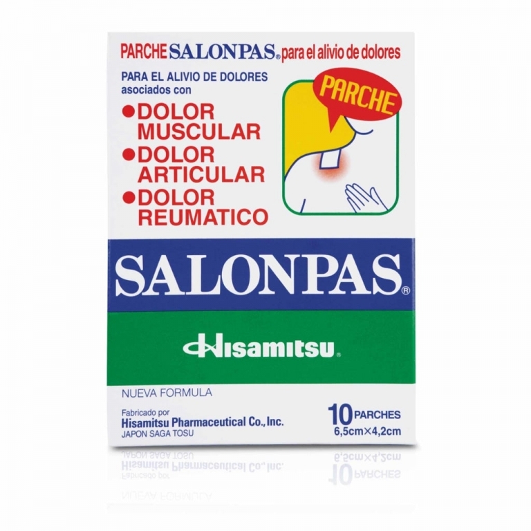 SALONPAS PARCHE X 10 AND (UND)