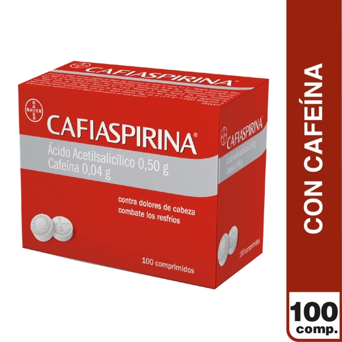 CAFIASPIRINA  X 100 COMPRIMIDOS