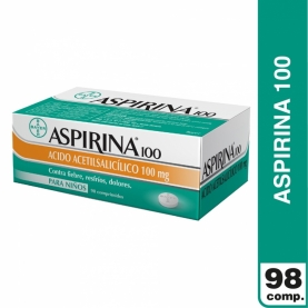 ASPIRINA INF COM 100 MG X 98