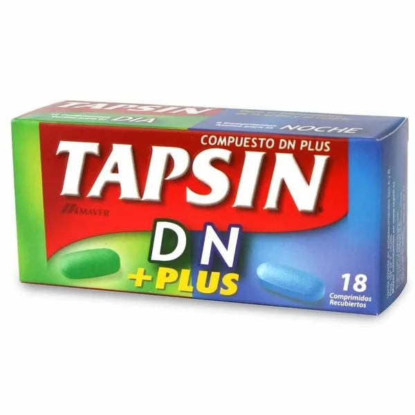 TAPSIN DN PLUS  12+6 COMPRIMIDOS