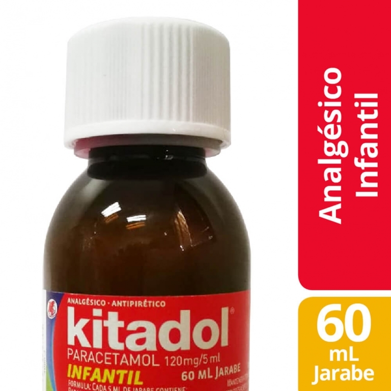 KITADOL 120 MG/5ML X 60 ML JARABE