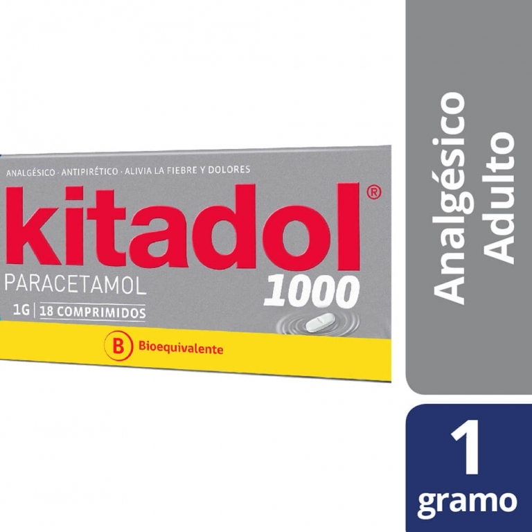 KITADOL 1 GR X 18 COMPRIMIDOS