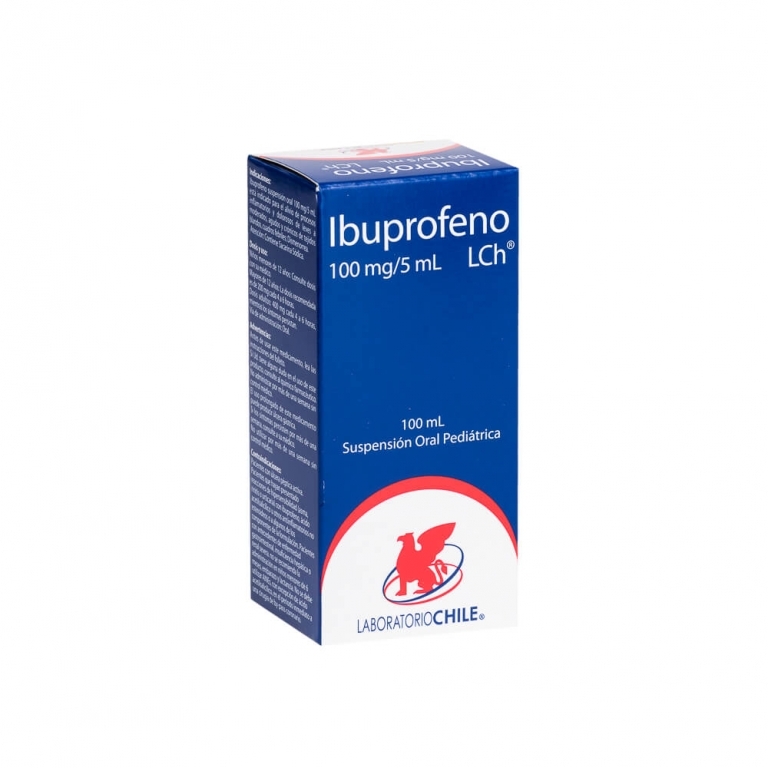 IBUPROFENO SUSPENSION 100 MG/5ML X 100 ML