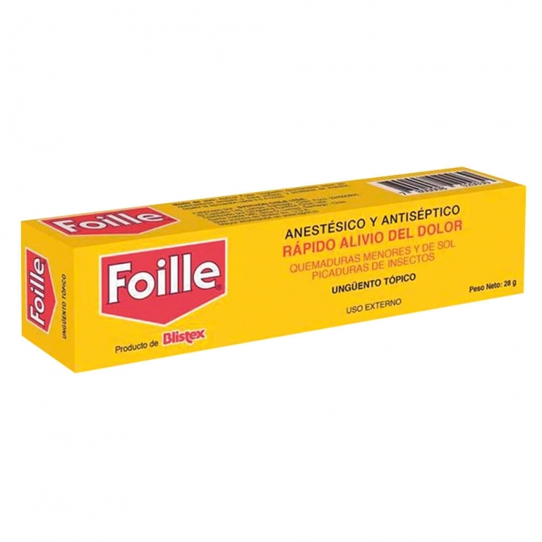 FOILLE UNGUENTO X 28 GR